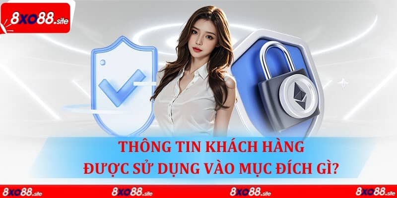 Thông tin khách hàng được sử dụng vào mục đích gì?